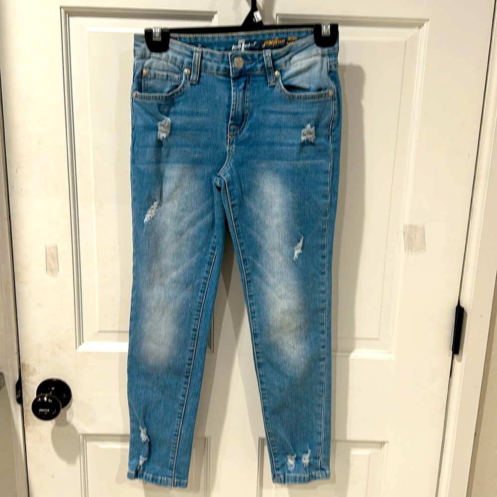 7 For All Mankind Josefina Skinny Boyfriend jeans